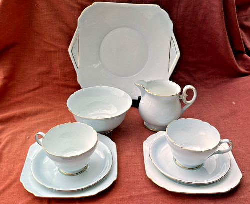 Vintage art deco shelley - vintage,