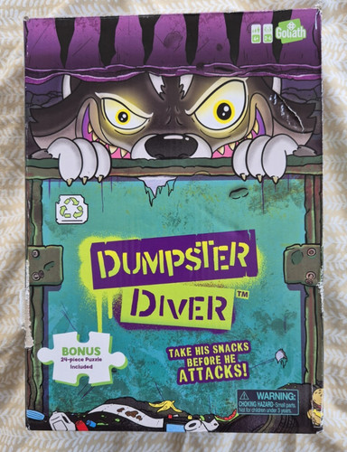 Dumpster diver game take - game, |