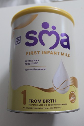Sma first infant milk breast - milk,