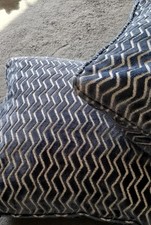 Clarke & Clarke Blue Grey Cut