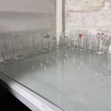 12 Half Pint Glasses Mixed Sam