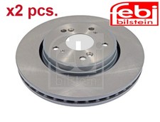 X2 PCS FRONT BRAKE DISC SET