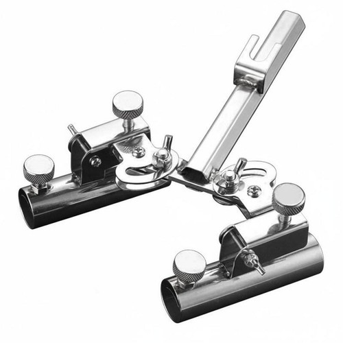Double fishing rod rest holder - double,