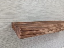 Old Floating Shelves Solid Wall Mounted Chunky Wood Vintage Shelf  7 and 9 inch