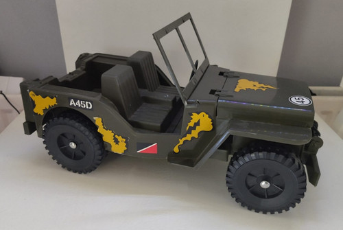 Action man jeep vintage 1990s - jeep,