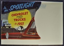 1953 Chevrolet Truck Brochure