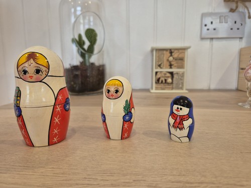Christmas russian dolls - christmas,