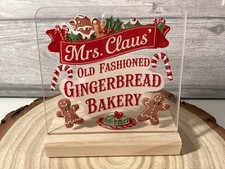 Christmas Desk Sign - Mrs