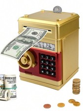 Money Safe Kids Piggy Bank Toy