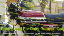 Fit For Yamaha RD250 RD400 Painted Steel Fuel Petrol Tank 1976-1977 Model