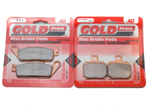 Brake pads front rear - front, for