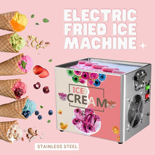 Electric Fried Ice Machine Fry