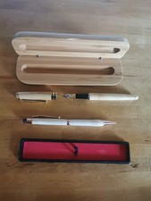 Dryden Designs Luxury Bamboo  Fountain Pen and wooden ballpoint 