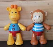 ELC Click Toys First Friends Giraffe & Monkey 