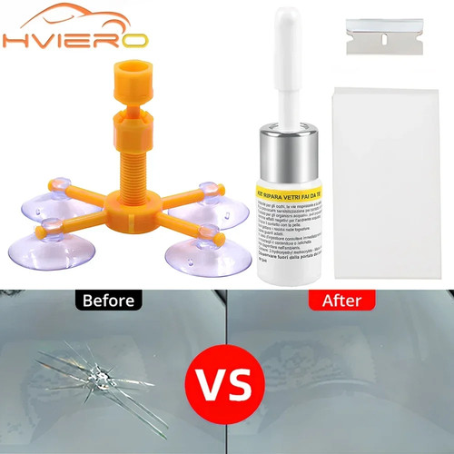 Car windshield repair - windshield, fix