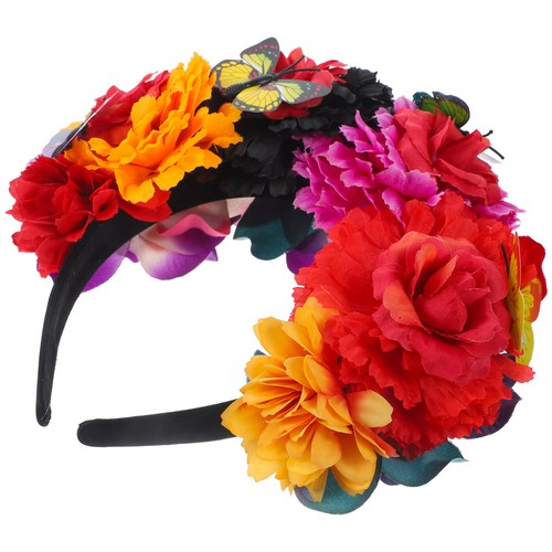 Flower headdress headband - flower,