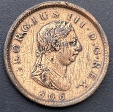 1806 Penny George III Coin