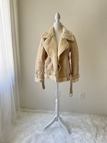 Top shop aviator jacket - us, m