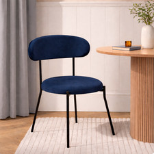 OHS Matte Velvet Dining Chair