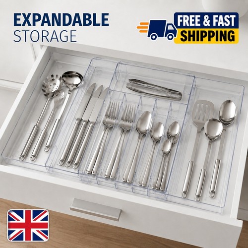 Cutlery drawer organiser - cutlery,