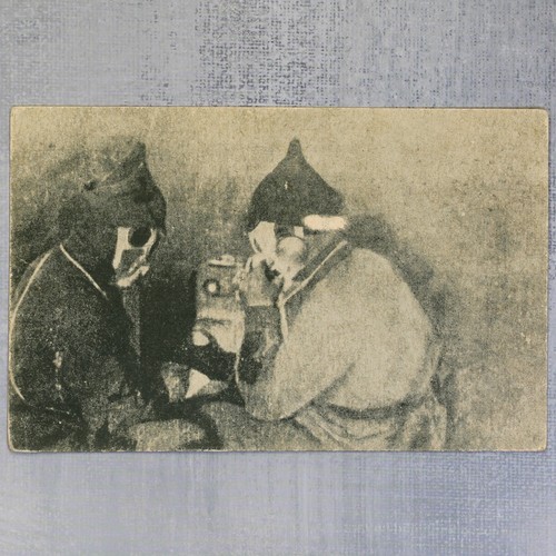 Telephonists gas mask in - telephonists,