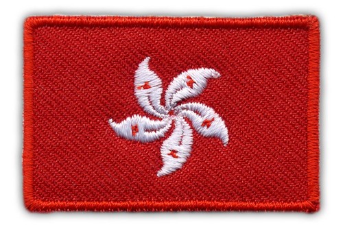 Flag hong kong patch - of,
