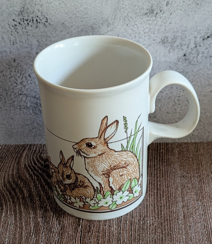 Vintage dunoon ceramic rabbit - vintage,