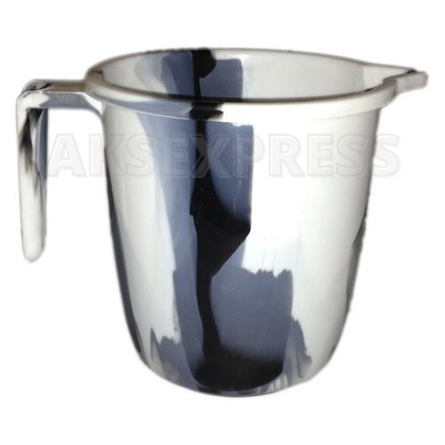 Black litre plastic water - black,