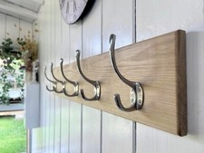 Vintage style wooden oak - oak, coat