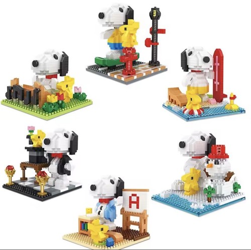 Snoopy building blocks - blocks, (s056)