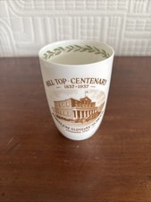 Rare Royal Doulton 1937 Coronation Beaker - Hilltop Centenary Burslem