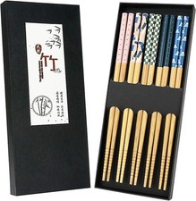 5 Pairs Japanese Natural