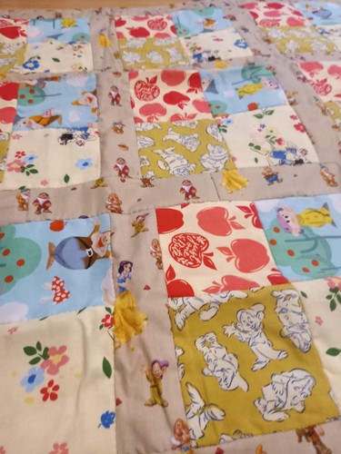 Handmade patchwork blanket - handmade,