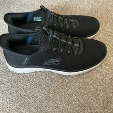 Skechers Men's Summits High Range Sneaker Black Size Uk 11