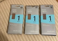 3 Pairs Of 20 Denier Tights
