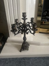 Vintage Brass Candelabra With