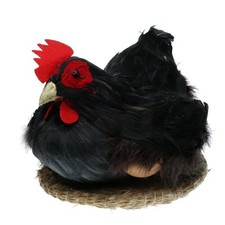 Realistic Feather Hatching Hen