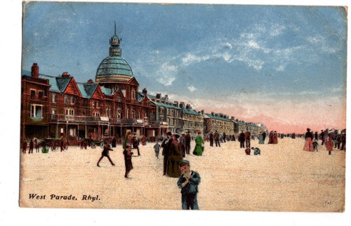 Rhyl west parade denbighshire - parade,