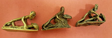 3 Vintage African Akan Ashanti