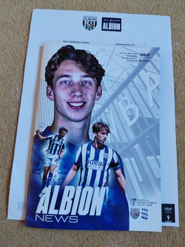 2026 west bromwich albion - albion, v
