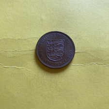 Bailiwick Of Jersey 2p Coin, 1971, Two Pence.