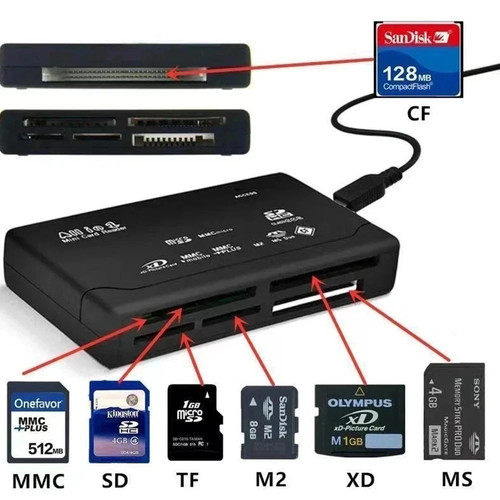 Memory card reader all one - memory,