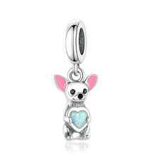 925 Silver Chihuahua Holding