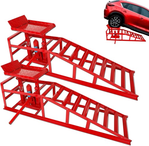 Steel car ramps with - 2x,