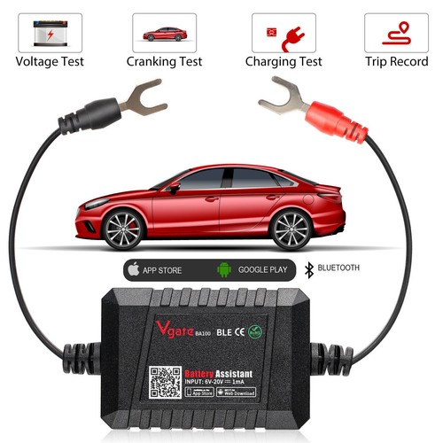 12v car battery monitor ble - battery,