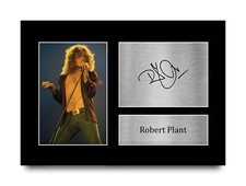 Robert Plant Signed Pre