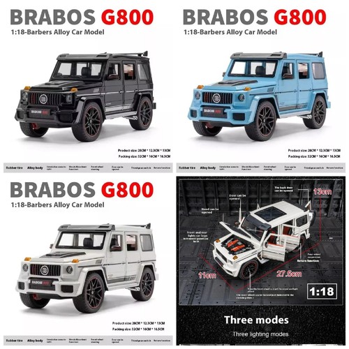 Mercedes benz brabus - g800, 1:18