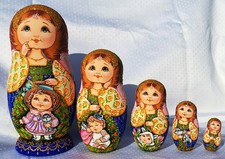 Matryoshka Children & Kittens
