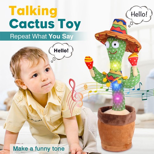 Dancing cactus plush toy - dancing,