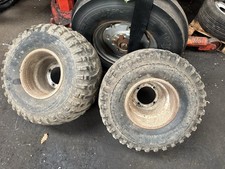 suzuki quad runner 250 parts rear tyres and rims wheels rear 10 inch 
